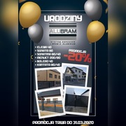 Ogrodzenie alu brama dwuskrzydłowa PRODUCENT -20%