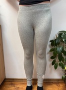 Legginsy sportowe szare getry treningowe logo Nike rozmiar XS 34