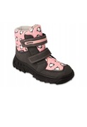 Befado Buty dziewczęce trekkingowe zimowe śniegowce rozmiar 33