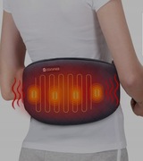 Pas Grzewczy Przeciw Bólom Pleców Poduszka Rozgrzewająca z Masażem