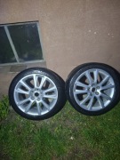 Alufelgi 18 cali skoda superb 2szt. z letnimi oponami michelin pilot sport