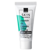 Delikatny krem i serum do twarzy 2 w 1 miniwersja