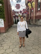 Stolik na podstawie z maszyny Singer