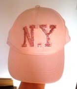 Czapka z daszkiem, różowa, NY, H&M