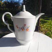 Dzbanek do kawy niemiecki z porcelany. Bareuther