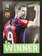PANINI TOP CLASS 2024 ROBERT LEWANDOWSKI  nr.184 ( Barcelona ) WINNER 