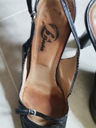 BATA - sandały damskie - skóra - 40