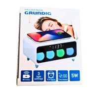 Nowoczesna Lampka Nocna  Ładowarka Indukcyjna i KolorowePodświetlenie