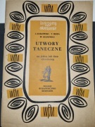 Utwory taneczne na 1 lub 2 akordeony PWM 1956 komplet