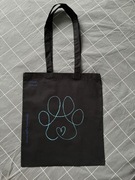 Torba z łapą, pupil, pies kot, zwierzak domowy, idealny prezent handmade