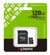 KINGSTON CANVAS Select Plus microSDXC 128GB R 150MB/s