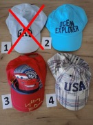 Czapka bejsbolówka dziecięca rozm. 4-7 lat