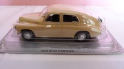Kultowe AUTA GAZ M-20 POBIEDA  + GAZETKA