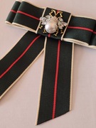 Brosza ozdoba przypinka myśliwska do munduru leśnika krawatnik krawat.