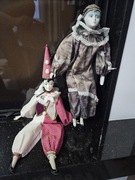 Vintage Lalka Arlekin