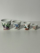 ROSENTHAL Bavaria 4 doniczki do kaktusów 1925r.