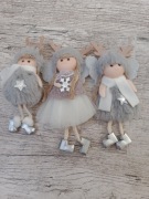 Aniołki skrzaty zawieszki Boże Narodzenie Święta  