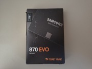 NOWY, Oryginalny Dysk SSD Samsung 870 EVO 1TB (produkcja 12.2025)