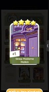 Monopoly go karta Sklep Madame malkin 4* set 17 naklejka