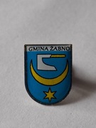Herb miasta i gmina Żabno 2 przypinka pin odznaka wpinka