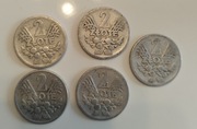 2zl Jagody 1958 rok 5 sztuk
