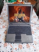 Retro mały i lekki laptop Dell C400 z Windows 98 pod retro gry tanio!