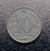 Wyprzedaż Kolekcji = = 10 halerzy 1969r  = CZECHOSŁOWACJA =