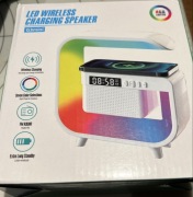 Lampka zegar budzik Bluetooth