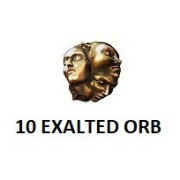 10 Exalted Orb Path of Exile Standard SC PC