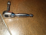 Stanley metalowa grzechotka 1/4" + redukcja przejściówka 3/8"