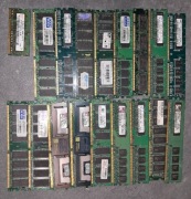 Pamięć ram różne,  cały zestaw