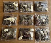 ! Woreczki mennicze 2zł 9szt. z kolejnych lat 1995 - 2015r - unikat !!