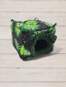 Domek 23 x 23 cm dla gryzoni świnki szynszyli wiewiórki jeża 