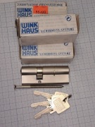 Wkładka antywłamaniowa firmy WINKHAUS 30/50 nikiel satyna