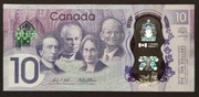 Kanada, 10 dolarów. 2017