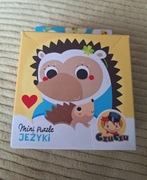 MINI PUZZLE CZUCZU, JEŻYKI, 3+, 25EL