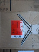 Wkręty HILTI 4.8x80 ocynk z dużym łbem 300 sztuk