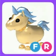 Golden Unicorn FR || Adopt me || Roblox