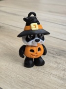 Breloczek Panda Dyniowy Czarodziej 3d - Brelok Druk3d fidget Keychain