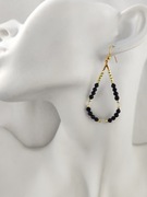 Duże kolczyki z Nocą Kairu 