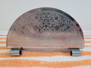 Stary metalowy serwetnik PRL Vintage
