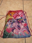 Worek na buty lub strój na wf różowy Little Pony 