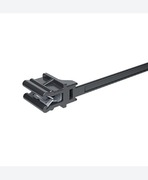 Opaska kablowa z klipsem fotowoltaika 500szt Hellermann