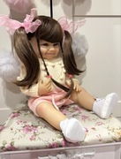 Piękna lalka winylowa reborn jak prawdziwe dziecko doskonały prezent