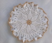 Serwetka handmade wykonana na szydełku