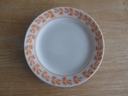 Talerz porcelanowy Korei Północnej z PRL - u