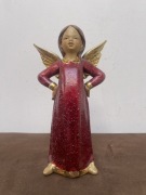 Anioł Stara Figurka Dekoracyjna