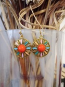 Kolczyki boho vintage bohemia 