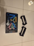 DESKA DO POMPEK + UCHWYTY DO ĆWICZEŃ KLATKI POMPKI PUSH-UP 14w1 MOCNA 150KG