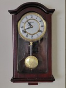 Drewniany zegar ścienny Highlands